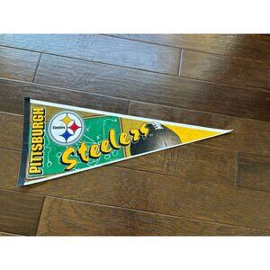 Vintage 1990's Pittsburgh Steelers Vintage Pennant